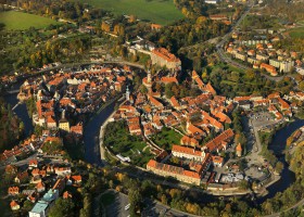 from above (c) Město Český Krumlov, Libor Sváček