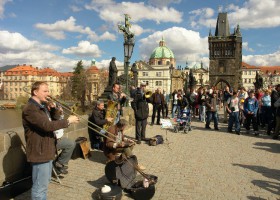 Musicians (c) Pražská informační služba www.praguewelcome.cz