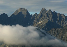 Peaks Lomnický, Pyšný and Jahňací