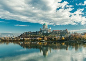 Esztergom - Primatial Basilica from Slovak side